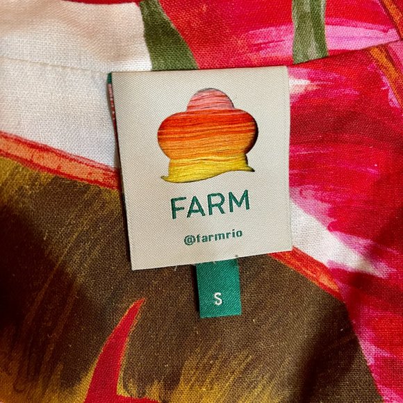 Farm Rio Spring Forest Mini Dress - Picture 3 of 3